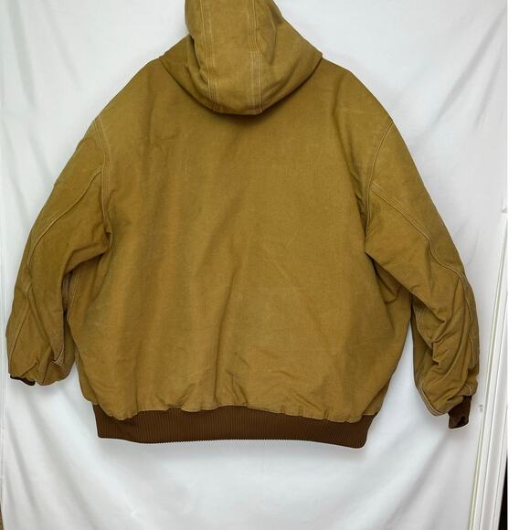 Carhartt Men’s 3XL Tan Detroit Quilted Zip Jacket 125 Year Anniversary 274622 - Picture 2 of 8